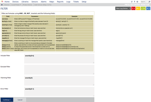 Default Sensor Settings: Sufficient for the First Configuration